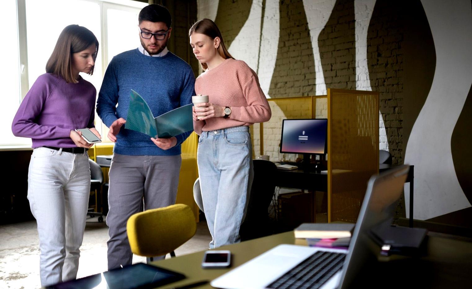 Moderne Arbeitsumgebung für psychologische Entwicklung